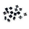 100PCS/Lot 6 * 6 * 4.3mm Tact Switch Push Button DIP 4 Pin Tactile Push Button LCD Screen Monitor 6X6X4.3MM Micro Switch New view 1