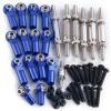 WEFEINO 7PCS Aluminum Adjustable Turnbuckles Camber Links Upgrade Parts for Tra-xxas 1/10 Slash 4X4 2WD Hoss Rustler VXL Stampede RC Truck Car view 4