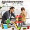 Mine Magnet World Magnetic Blocks-Build Edition, Magnetic Toys for Boys & Girls Age 3-4 4-5 6-8 view 4