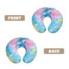 Forchrinse Blue Dolphin Tie Dye Baby Nursing Pillow Cover Soft Polyester Nursing Breastfeeding Pillow Slipcover for Girls Boys view 3