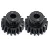 ADORLY 2Pcs 6491X 18-T Pinion Gear, 1.0 Metric Pitch, Fits 5mm Shaft (Compatible with Steel Spur Gears) for Traxxas RTR Vehicle Upgrade Parts view 1