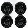 Power Hobby PHSCX2409BLACK 1.0 Axial SCX24 C10 Jeep Deadbolt Aluminum Beadlock Wheels, Black view 1