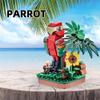 Apostrophe Games Majestic Birds Model Building Block Kit - 900 Pieces - Six Unique Bird Models for Kids and Adults view 3