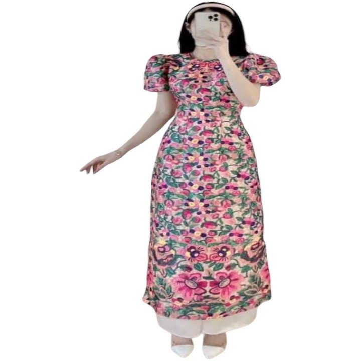 A45 Ao dai Vietnam Vietnamese Traditional Ao Dai For Women, Ao Dai For Women, Vietnamese Dress For Women, Ao Dai Dress For Women ao dai Tet Lunar New Year (L)