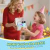 Jeefu Karaoke Machine for Kids, Toys for 3-12 Years Old Girls Gifts, Kids Karaoke Microphone Machine Toy, Best Fun Christmas Birthday Gifts for 5 6 7 8 9 10 11 Years Teens Girl Boys Blue 2 Mic view 3