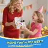 Jeefu Karaoke Machine for Kids, Toys for 3-12 Years Old Girls Gifts, Kids Karaoke Microphone Machine Toy, Best Fun Christmas Birthday Gifts for 5 6 7 8 9 10 11 Years Teens Girl Boys Beige 2 Mic view 3