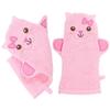 2pcs Bath Baby Scrub Kids Bath Mittens Kids Washcloths Body Brush Glove Baby Hand Mittens Wash Mitt Bathing Rubbing Mitt Toddler South Korea Child view 1