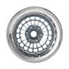 INJORA 2.2" Beadlock Wheel - Offset -10mm Aluminum Turbine Rim for SCX10 TRX4 VS4-10 Gen8 1/10 RC Crawler Car(Grey) view 4