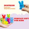 Cherislpy 24 Pcs PreFilled Easter Eggs with Plush Bunny Toys Animals Keychain Decoration Stuffed Toy Great for Kids Boys Girls Toddler Easter Basket Stuffers Egg Fillers view 2