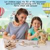 10 in 1 STEM Kits for Kids 8-10-12, Science Crafts Building Kits, Toys for Ages 8-13, Gifts for 8 9 10 11 12 13 Year Old Boys and Girls, Wooden 3D Puzzles, Educational Projects view 3