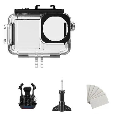 ELBFAE for DJI OSMO Action 3 Waterproof Shell Diving Protection Shell with A Waterproof Depth of 40 Meters Action Camera Accessories (Size : Waterproof case)