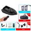 Umiup Bait Boat, Remote Control Fishing, 2kg Load Capacity Bait, Remote Control Fishing Boat Accessories with Night Indicator, 500m Long Distance Control view 2