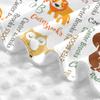 Personalized Car Seat Canopy Breastfeeding Cover Custom Name Baby Stroller and Carseat Cover for Newborn Baby Boys Girls 2 in 1 Mom Nursing Breastfeeding Covers Woodland Minky Baby Blanket view 4