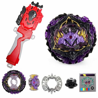 B-175 Lucifer 1-Piece Launcher and Grip, Battle Burst Battling Tops with Launchers Set, Burst quadrive Gyros for Boys Kids Party Idea GifBurst quadrive Gyros for Boys Kids Birthday Party Idea Gift