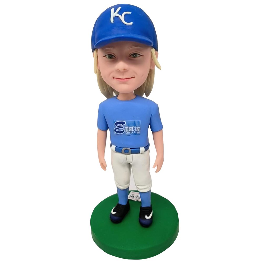 Custom Bobblehead Baseball Player Coach Batter, Professional Batter Hitting a Home Run Custom Bobblehead,Sports Custom Bobblehead, Birthday Gift
