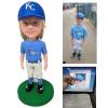 Custom Bobblehead Baseball Player Coach Batter, Professional Batter Hitting a Home Run Custom Bobblehead,Sports Custom Bobblehead, Birthday Gift view 2