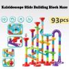 ailixinda 93 PCS Marble Toy Premium Set,STEM Educational Building Block Toy,Marble Track Race Set with 30 Glass Marbles for Boys & Girls,Construction Building Blocks Toys for Kids view 2