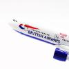 ZEZEFUFU 1/400 Scale 15cm Aircraft British B777 Plum Alloy Plane Model Home Office Decoration Gifts view 3