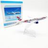 ZEZEFUFU 1/400 Scale 15cm Aircraft British B777 Plum Alloy Plane Model Home Office Decoration Gifts view 4