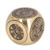 Keenso Compact Fidget Toy for Stress Relief, Brass Material for Home, Office, or Travel Use view 1