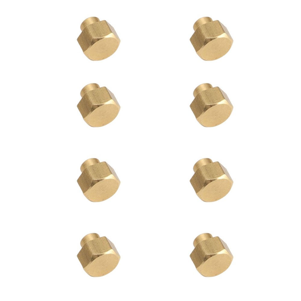 Airshi RC Tire Lock Nut Rust Resistant 8 Piece Long Life RC Nut Set for SCX24 (5mm)