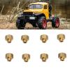 Airshi RC Tire Lock Nut Rust Resistant 8 Piece Long Life RC Nut Set for SCX24 (5mm) view 3