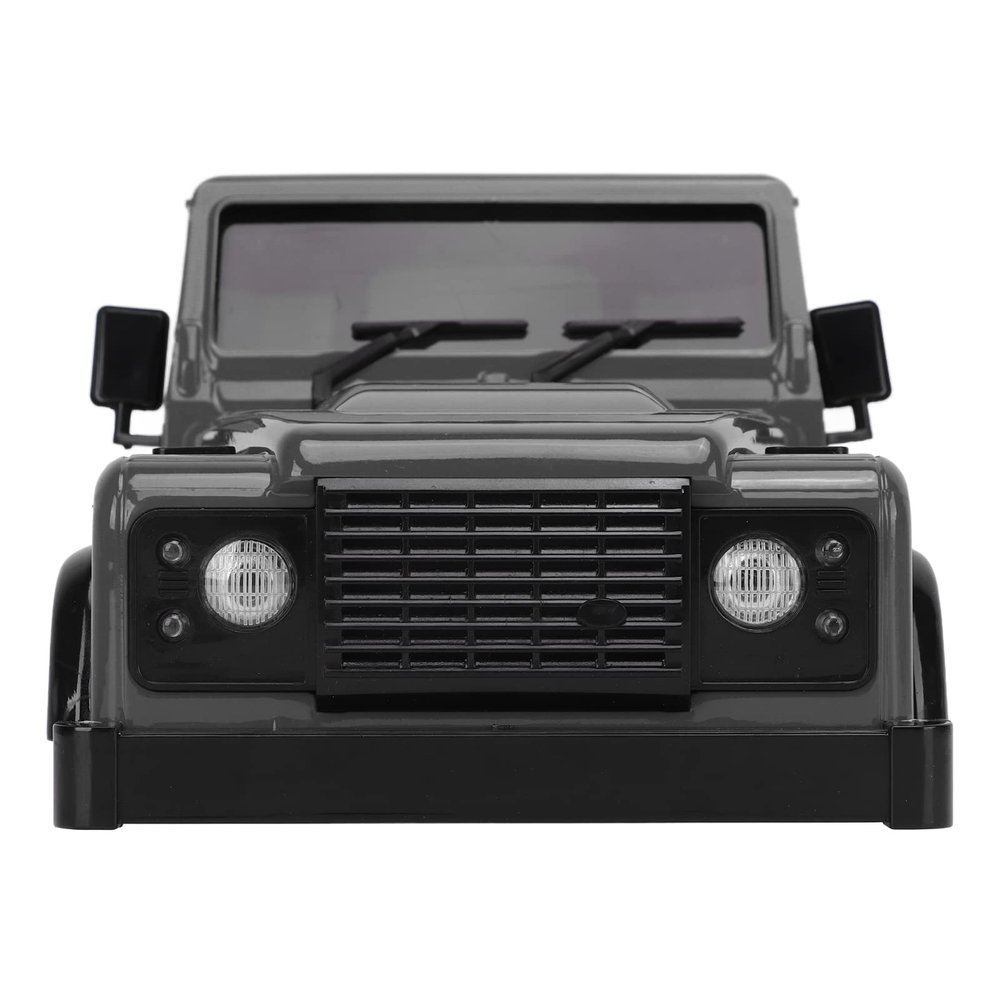 BusoTh RC Car Shell Spare Parts, Exquisite Plastic RC Body Shell for 1/24 Climbing Car (Gray)