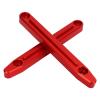 BusoTh Replace RC Roof Rails, Wearable Prevent Deformation Metal RC Car Roof Fixing Rail for 1/7 RC Vehicle (Red) view 3