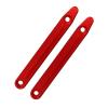 BusoTh Replace RC Roof Rails, Wearable Prevent Deformation Metal RC Car Roof Fixing Rail for 1/7 RC Vehicle (Red) view 4