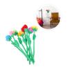 Toyvian 8pcs Plush Rose Bulk Roses Baby Outdoor Toys Car Decor Artificial Rose Graduation 2022 Plush Home Bouquet Adornment Wedding Decor Rose Toy Miss Felt Sofa view 3