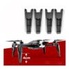OwlKay Heighten Landing Gear Bracket Shock Absorber Tripod Extending Kit Protector Extension Legs for Parrot ANAFI Extended Work Drones view 2