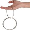 Chinese Linking Rings 4 Rings Set Magician's Set of (4 Inch) Gimmick Locking Stainless Steel Connecting Ring for Real Stage or Street Magic Tricks view 1