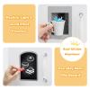 OLAKIDS Kids Kitchen Playset, Wooden Play Kitchen for Toddlers with Blackboard Telephone, Water Dispenser Fridge Stove Oven Sink, Pretend Play Toys Cooking Gift for Boys Girls view 4