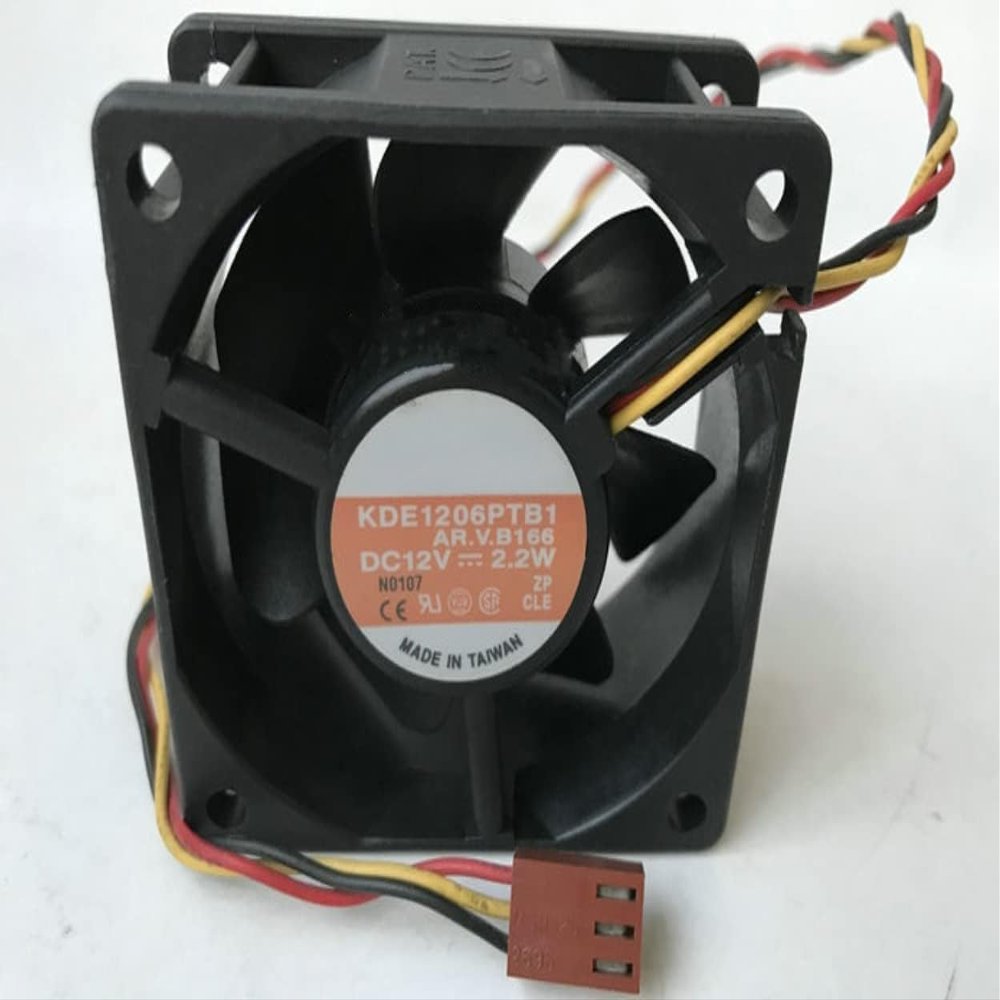 Cooling Fan 12V 60mm 6025 for KDE1206PTB1 DC12V 2.2W 60x60x25mm Cooling Fan