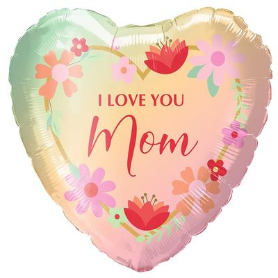 Harnel 18" Mother's Day Mylar Balloons - Pack of 10