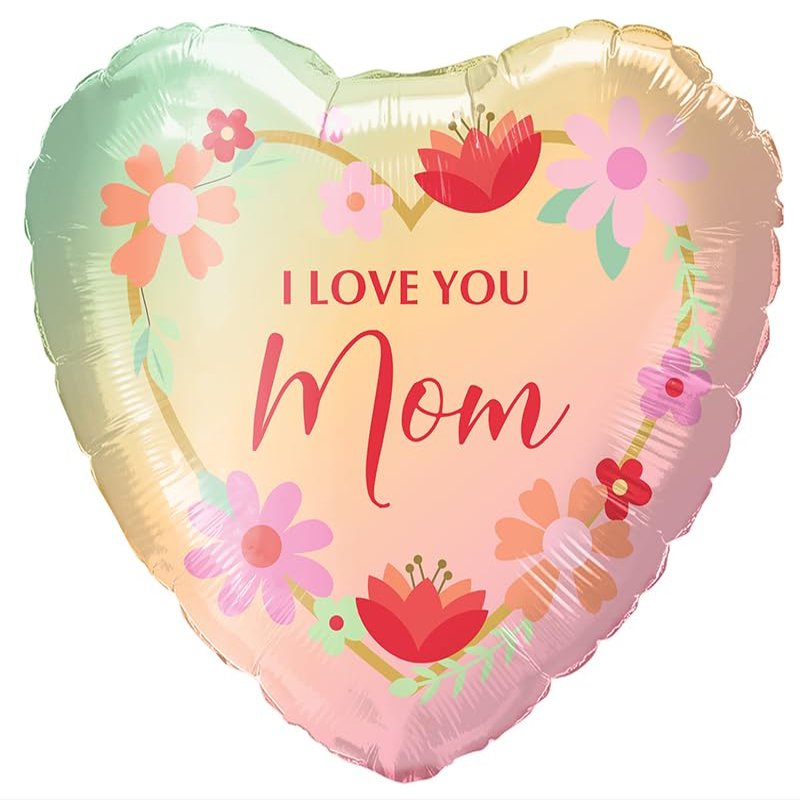 Harnel 18" Mother's Day Mylar Balloons - Pack of 10