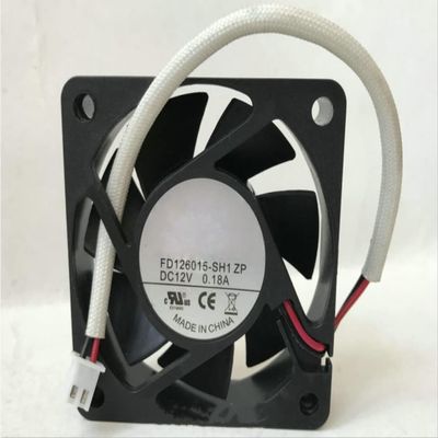 Cooling Fan 12V 60mm 6015 for FD126015-SH1 ZP DC12V 0.18A 606015mm Cooling Fan