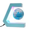 BEBEVOGUE Personalized Magnetic Levitation Floating Globe with LED Light Levitating World Globe for Office Home Desk Gadget Decor Accessories Cool Birthday Gift for Men Kids Boss Boys (Blue) view 1