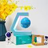 BEBEVOGUE Personalized Magnetic Levitation Floating Globe with LED Light Levitating World Globe for Office Home Desk Gadget Decor Accessories Cool Birthday Gift for Men Kids Boss Boys (Blue) view 3