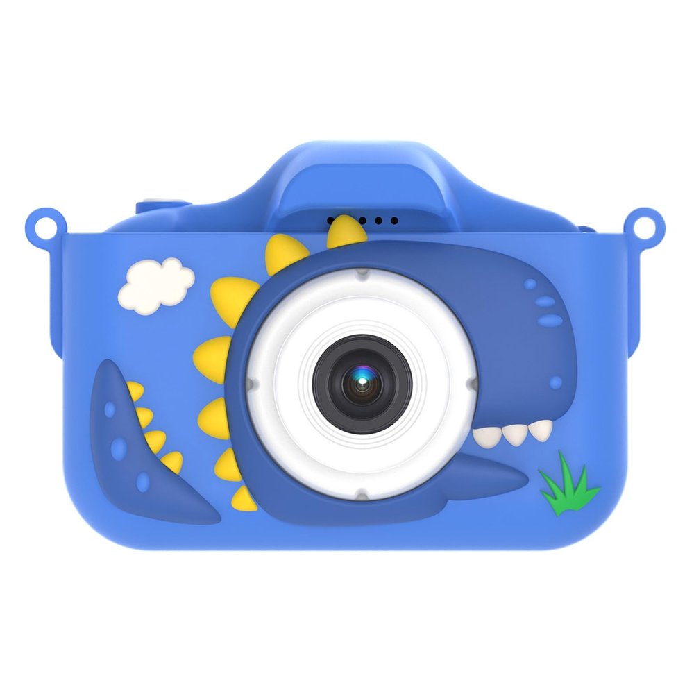 Dinosaur Kids Digital Camera, HD Dual Camera 4800W 1080P Selfie Digital Video Camera, for Girls Boys Age 3-12, Cute Portable Toy, Selfie Camera