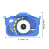 Dinosaur Kids Digital Camera, HD Dual Camera 4800W 1080P Selfie Digital Video Camera, for Girls Boys Age 3-12, Cute Portable Toy, Selfie Camera view 2