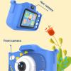 Dinosaur Kids Digital Camera, HD Dual Camera 4800W 1080P Selfie Digital Video Camera, for Girls Boys Age 3-12, Cute Portable Toy, Selfie Camera view 3