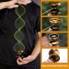 YOYOSTUDIO Yoyo Professional Responsive Yoyo X0312 for Kids Beginner, Dual Purpose Fingerspin Yo yo for Adults with Unresponsive Yoyos Bearing Kit, 10 Yo-Yo Strings, Case & Glove - Black and Gold view 2