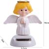 1Pc Solar Powered Dancing Toys,Angel Solar Dancing Figures,Solar Powered Shaking Hand Doll Toys,for Car Decoration Window Car Dashboard Automotive Interior Accessorie Solar Power Kits Toys and Games view 2