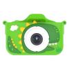 awakentti Children's Camera Toys, Children Digital Video Camcorder Camera with Cartoon Soft Silicone Cover, Cute Portable Toy for Kids Aged 3-12 Years Old (Green) view 1