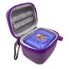 Hard Carrying EVA Case for Bitzee Interactive Toy Digital Pet with 15 Animals Virtual Electronic Pet, Protective Storage Accessory Compatible with Bitzee 3D Interactive Pets React to Touch (Purple) view 1