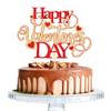 Happy Valentine's Day Cake Topper-Valentine's Day Party Decorations-Wedding Anniversary Party Decorations (340) view 1