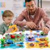 VESPRO 4 Series Toddler Car Track Set, 68PCS Kids Car Track Play Set, Educational Puzzle Toys for Kids Ages 3+ Boys and Girls view 4
