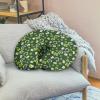 HUIACONG Alfalfa Grass Nursing Pillow Cover Beer Rainbow Breastfeeding Pillow Slipcover Cute Green Feeding Cushion Cover St. Patrick's Day Baby Sitting Support for Baby Girls & Boys view 3