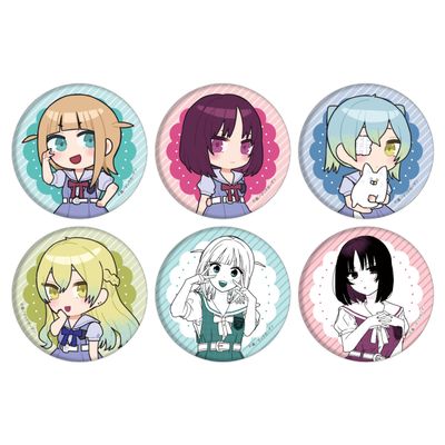 I Want to Be My Sister-in-Law VS Yuri Sister-in-Law 01 Official Illustration Can Badge Box of 6